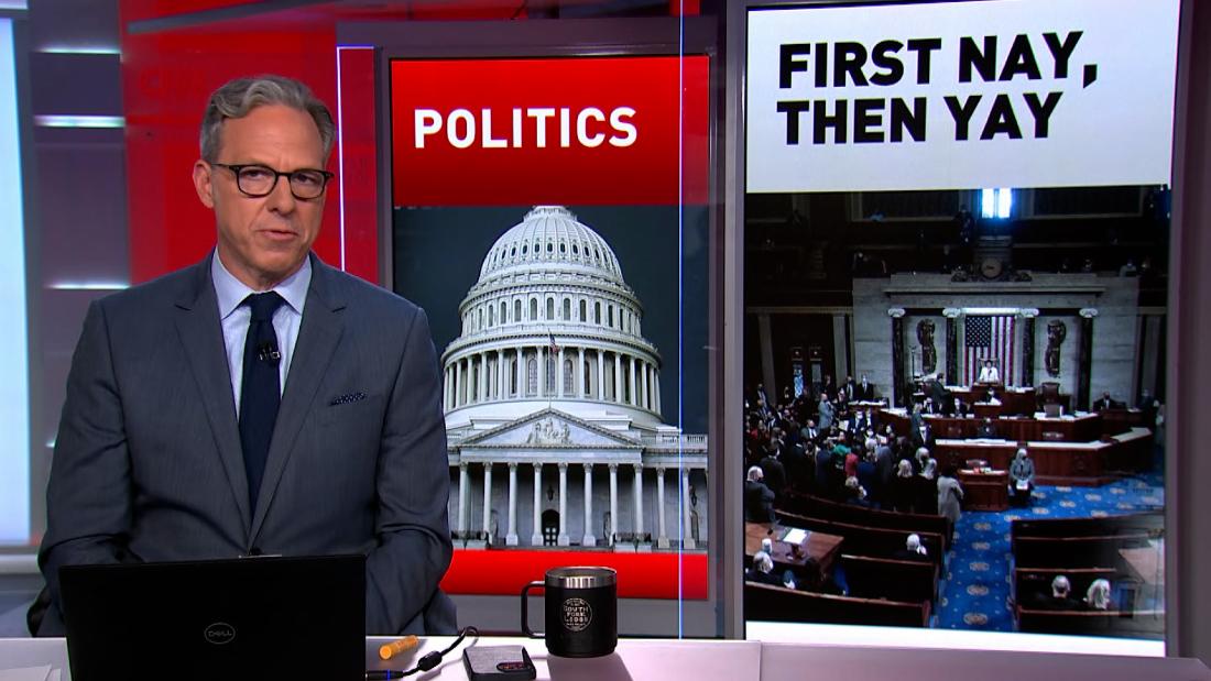 Video: Tapper calls out lawmakers for claiming success on legislation they voted against – CNN Video