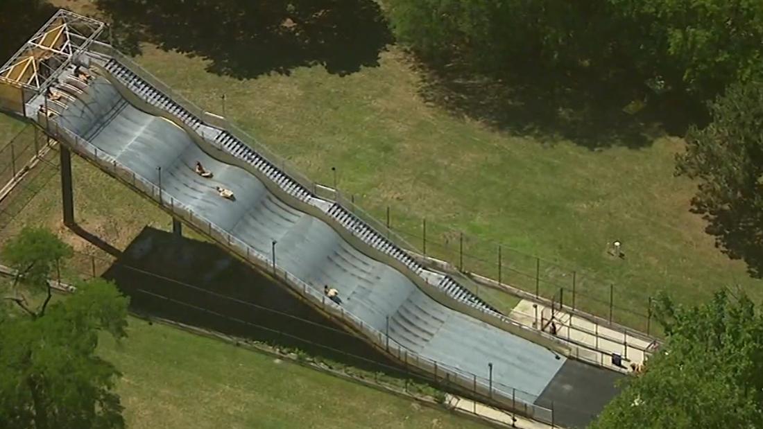 City makes changes to giant slide after it goes viral for wrong reason – CNN Video