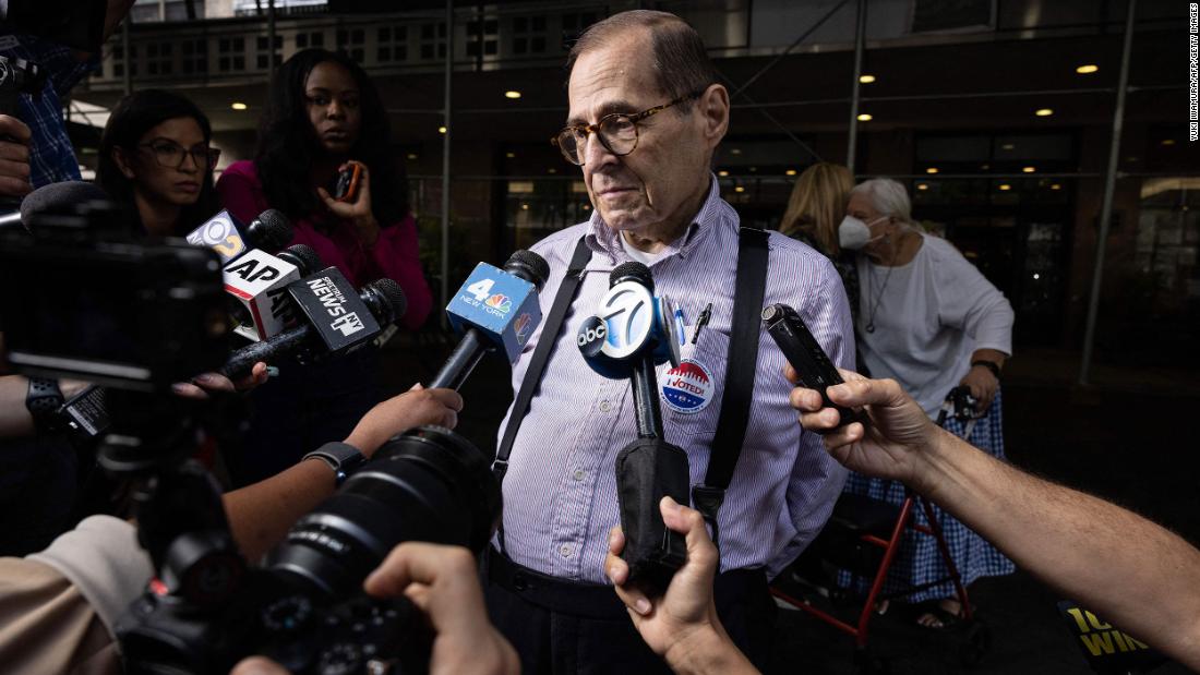 Nadler wins Democratic primary for New York’s redrawn 12th District in clash between incumbents, CNN projects