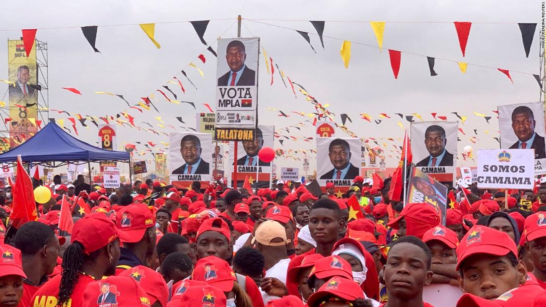 Angola's ruling party extends 47-year streak with election win