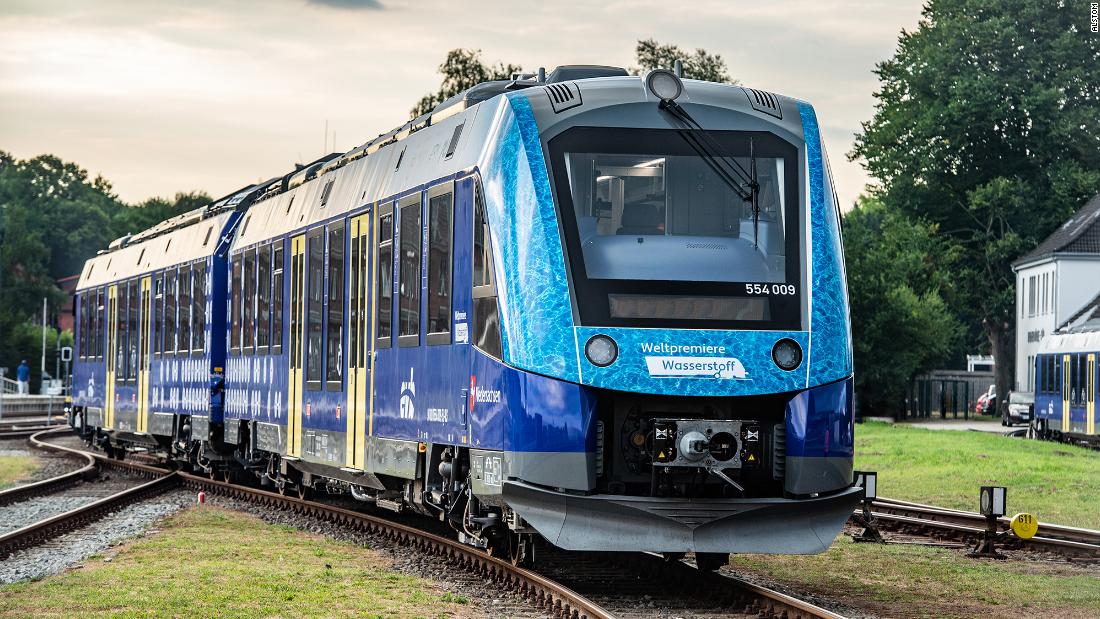 Read more about the article The world’s first hydrogen-powered passenger trains are here – CNN