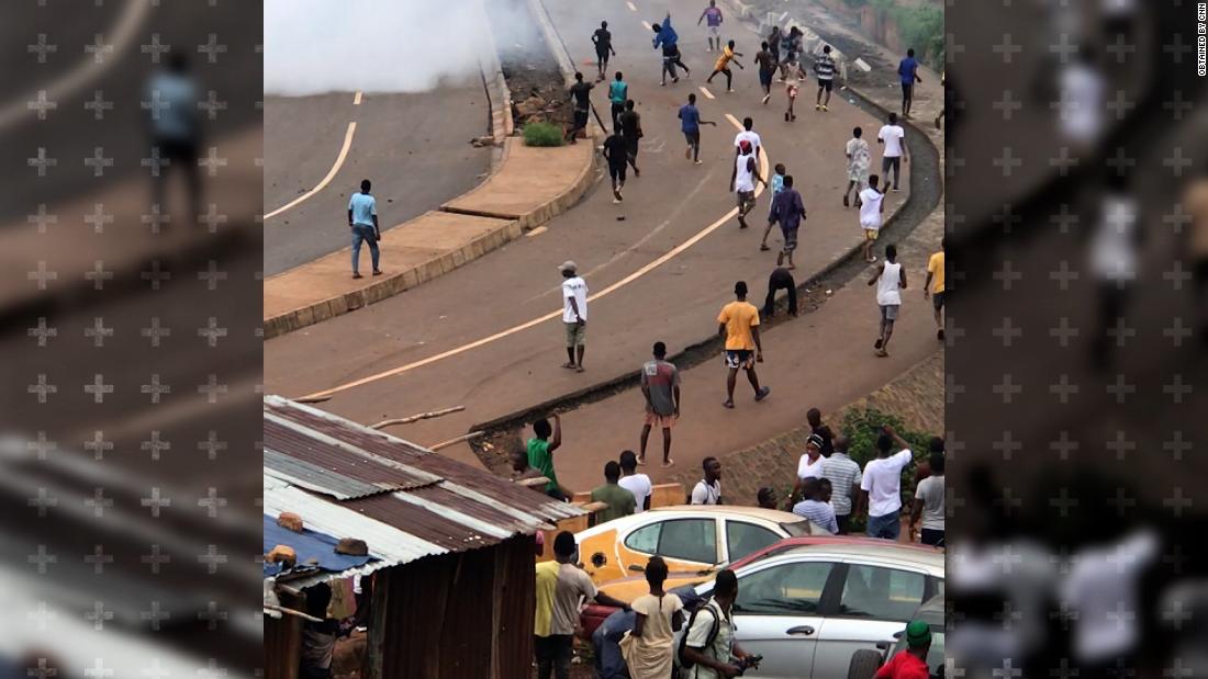Sierra Leone cuts off internet as people post videos from deadly August 10 protests – CNN Video