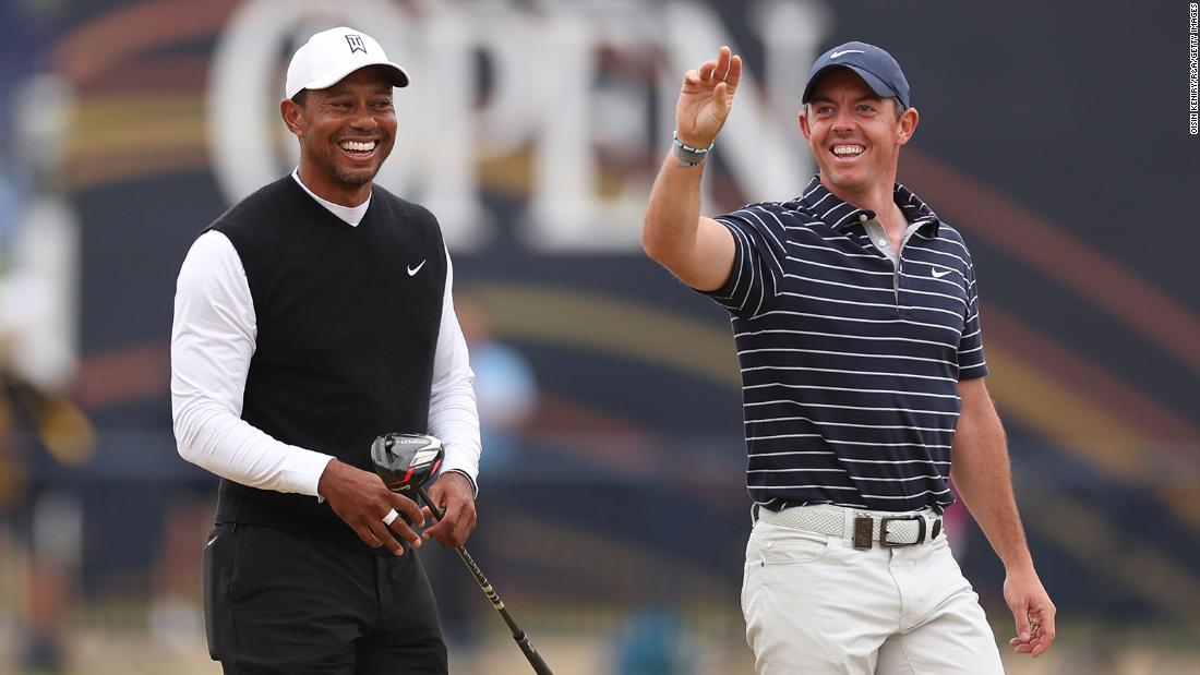 Tiger Woods and Rory McIlroy launch new golf competition held in custom-built arenas