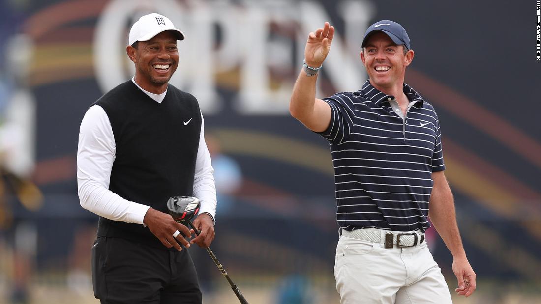 Tiger Woods and Rory McIlroy launch new golf competition held in custom-built arenas
