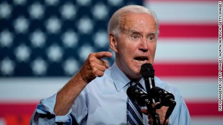 ROCKVILLE, MD - AUGUST 25: U.S. President Joe Biden speaks during a rally hosted by the Democratic National Committee (DNC) at Richard Montgomery High School on August 25, 2022 in Rockville, Maryland. Biden rallied supporters for Democratic candidates running in Maryland and to encourage Democratic voters nationwide to turn out in the November midterm elections. (Photo by Drew Angerer/Getty Images)