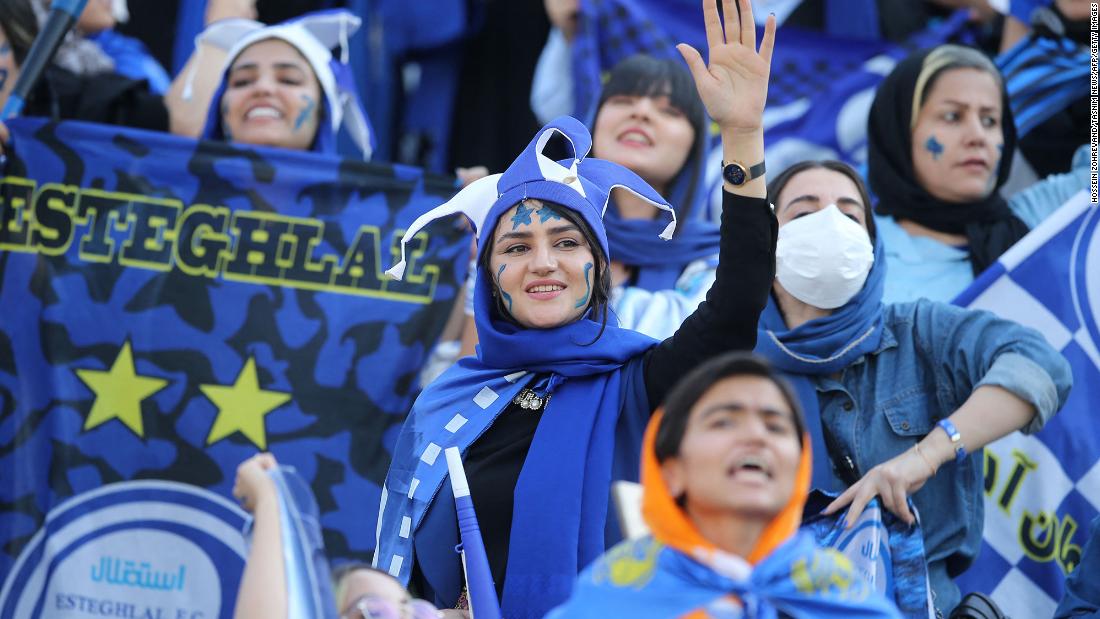 Iranian Women Allowed To Attend Domestic Football Match For First Time 
