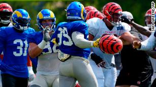 LA Rams Star Studded Celebrity Football Game Led By Aaron Donald