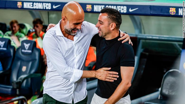 ‘Old school meets new school’ at Barcelona as Xavi and Pep Guardiola face off as managers