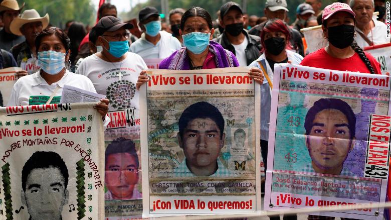 Parents of 43 missing Mexican students fighting for answers nearly 8 years later