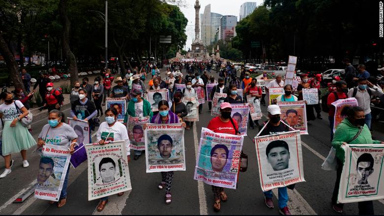 Parents of 43 missing Mexican students welcome arrest of former attorney general