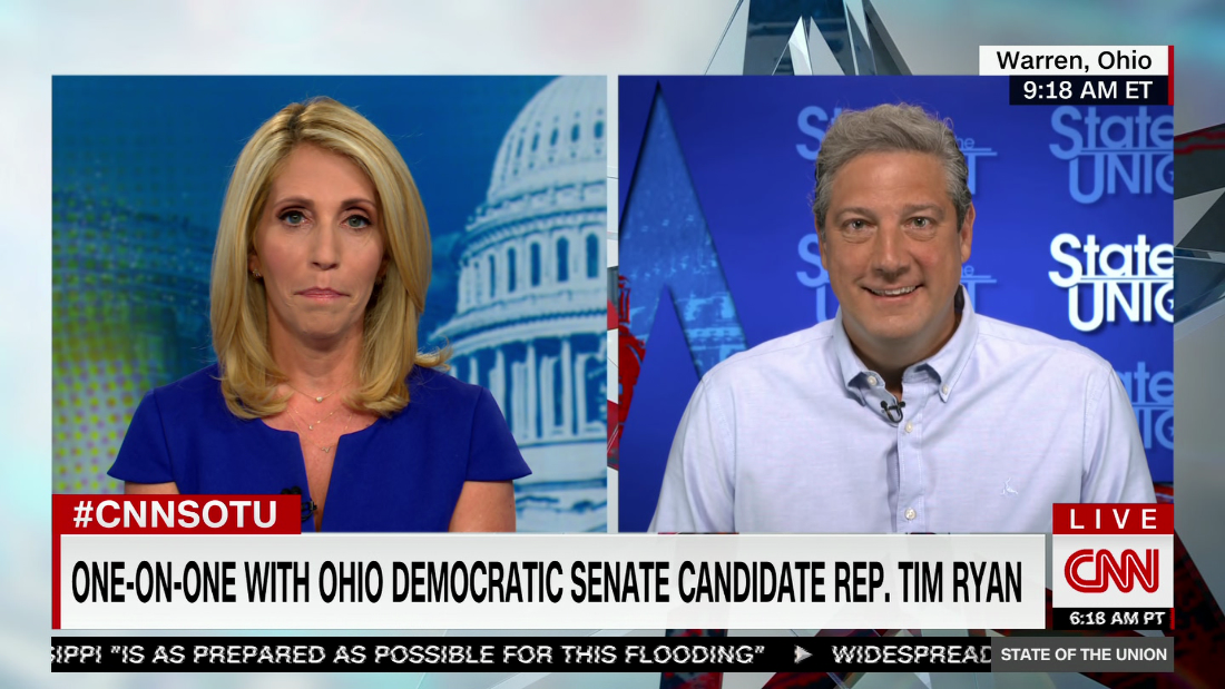 ‘We have lost our connection:’ Tim Ryan’s message to national Democrats – CNN Video