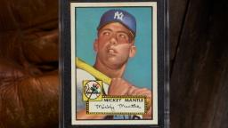 220828101916 mickey mantle baseball card sale hp video Mickey Mantle card: The most expensive baseball card in history just sold for $12.6 million