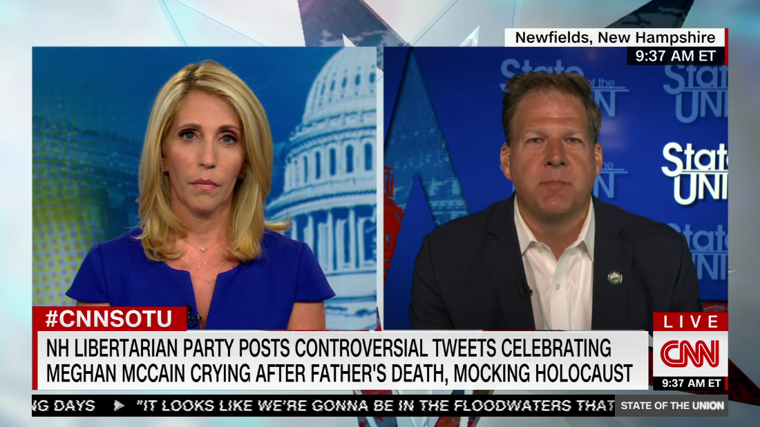 Sununu calls out ‘horribly insulting’ NH Libertarian Party tweets – CNN Video