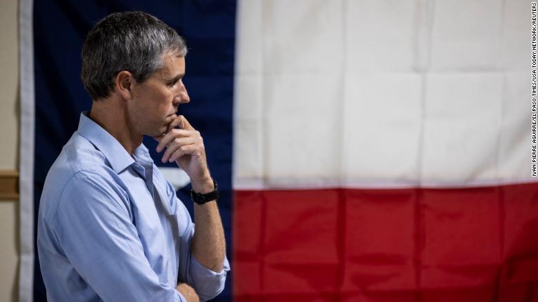 Beto O’Rourke off the campaign trail in Texas with bacterial infection