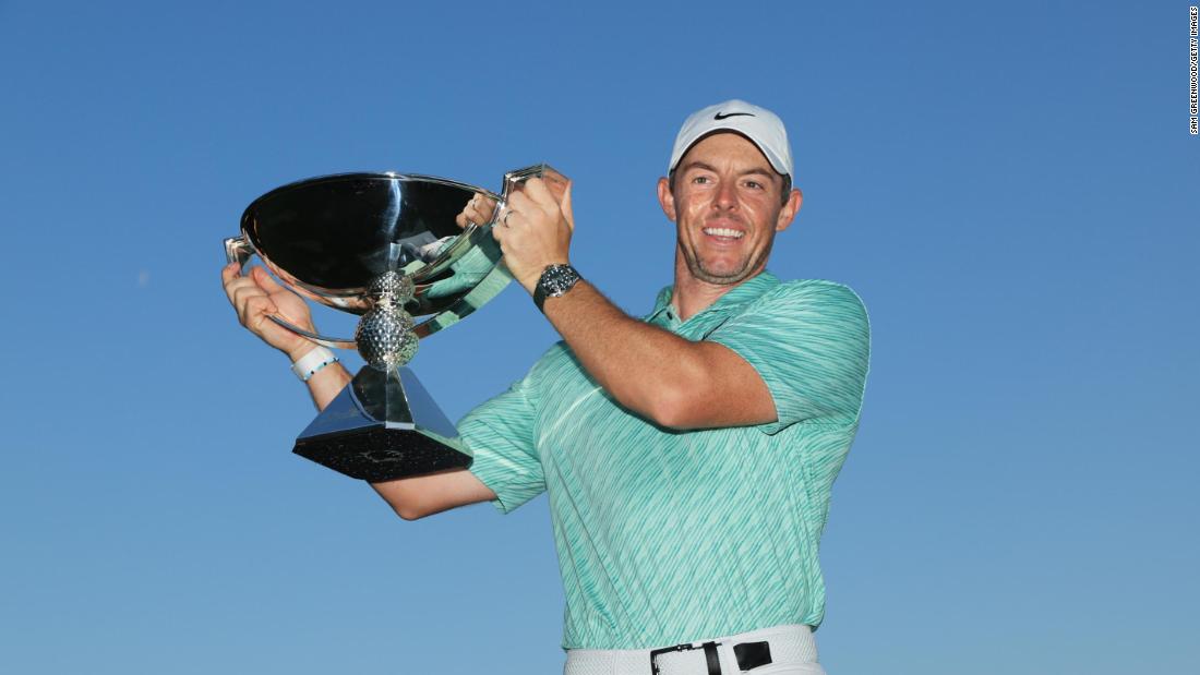 Tour Championship: Rory McIlroy overturns six-shot deficit at FedEx Cup to make history