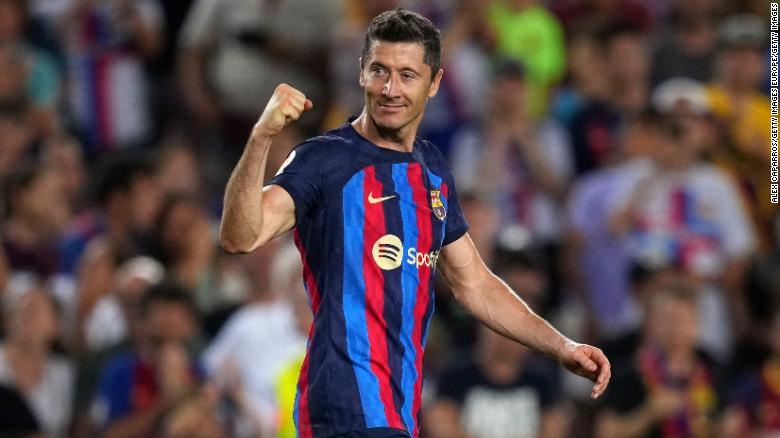 Robert Lewandowski bags two goals as Barcelona eases past Real Valladolid 4-0