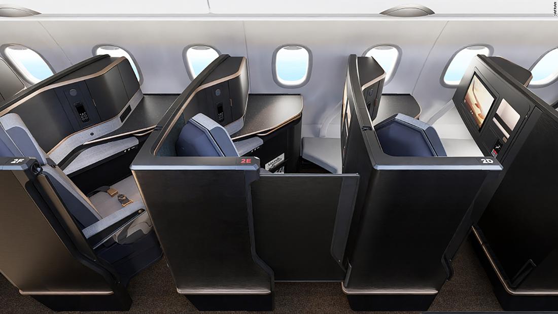 Read more about the article Airplane business class doors offer new levels of privacy. Not everyone thinks they’re a good idea – CNN