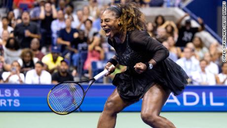 Serena Williams starts the US Open with a convincing singles win