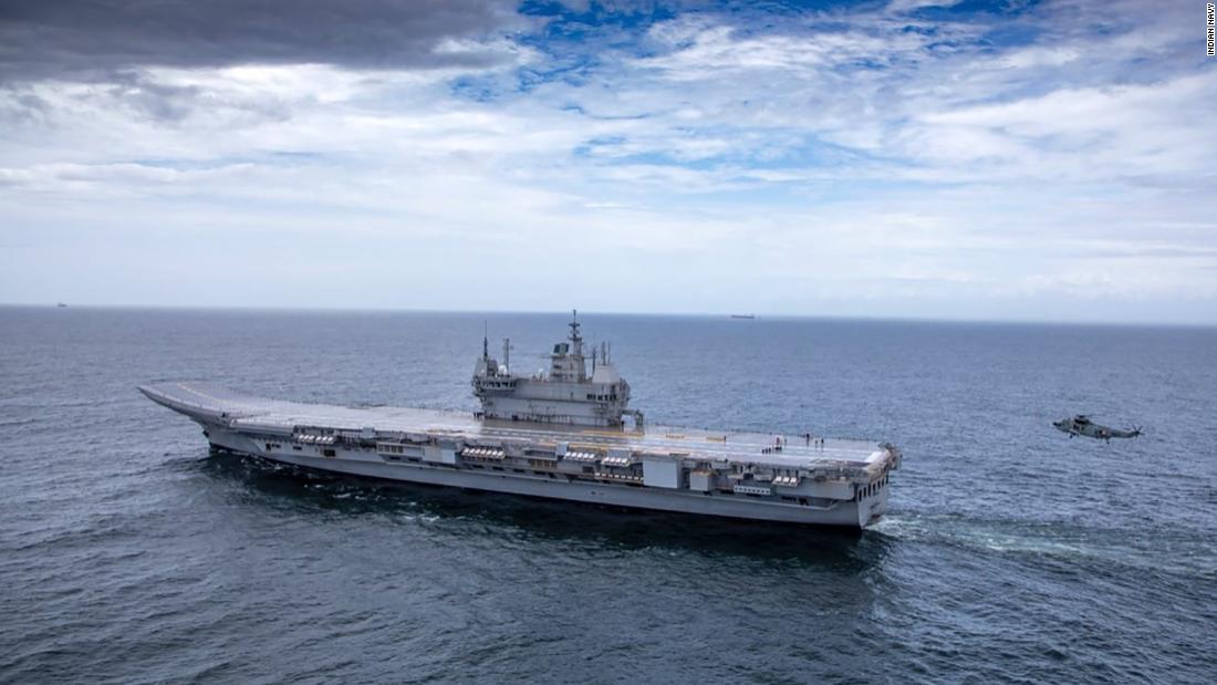 See the significant addition India just added to its fleet of aircraft carriers    – CNN Video