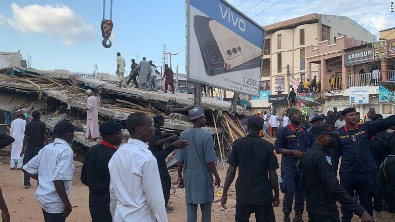 ‘Many’ People Feared Trapped, Eight People Rescued After Multiple-Story Building Collapses in Nigeria’s Kano State