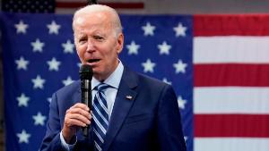 President Joe Biden speaks about gun violence and his crime prevention plans at Wilkes University, Tuesday, Aug. 30, 2022, in Wilkes-Barre, Pa. (AP Photo/Evan Vucci)