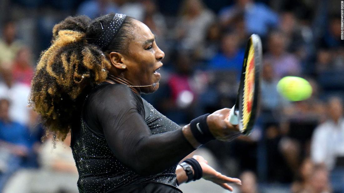 Serena Williams versloeg de nummer 2 van de wereld in de tweede ronde van de US Open