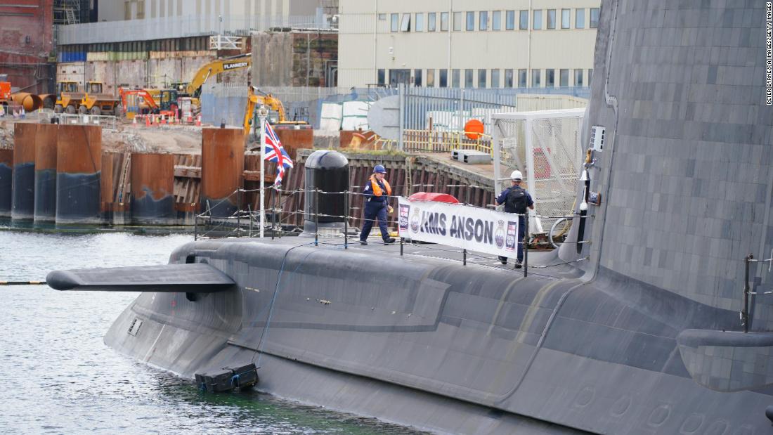 Australian sailors will train on UK Royal Navy's new nuclear-powered submarine