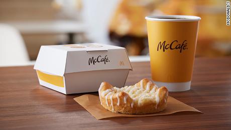 McDonald's Cheese Danish will be available next week.