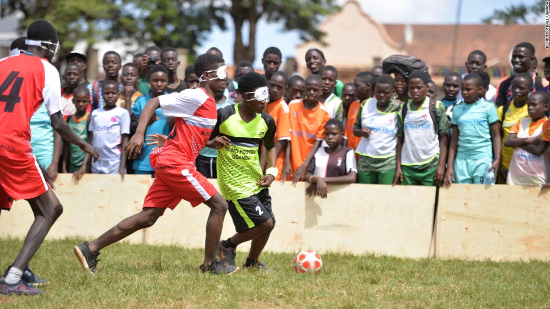 How blind football is opening up new horizons for visually-impaired Ugandans