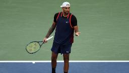 220901105030 kyrgios complain hp video Nick Kyrgios complains of marijuana smell during US Open second round win