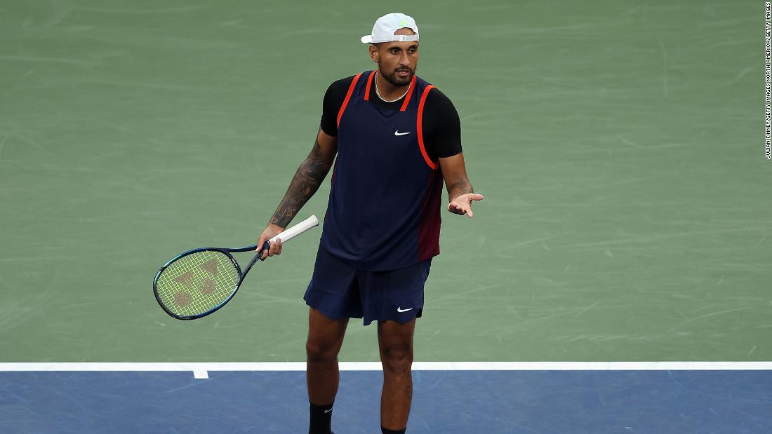 Nick Kyrgios complains of marijuana smell during US Open second round win