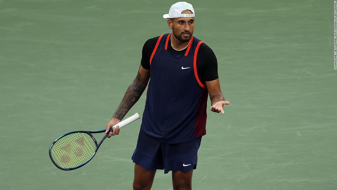 Nick Kyrgios complains of marijuana smell during US Open second round win