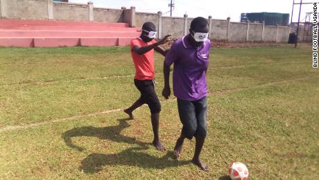 Blind Football Uganda organizes trainings as well as matches. 