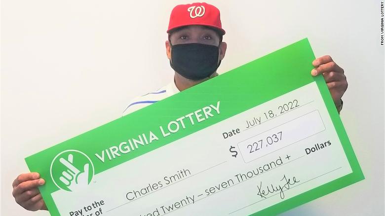 He joked about winning the lottery. Then he won over $200,000