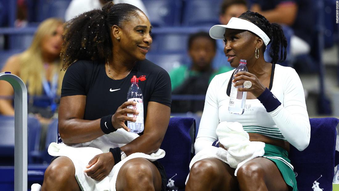 Serena and Venus Williams bounced from doubles' play at US Open