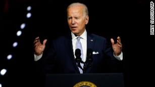 Biden warns Trump and his closest followers are trying to undermine American democracy in combative speech