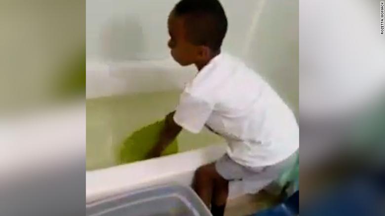 Mom and son share videos of daily life with no clean water in Jackson, Miss...
