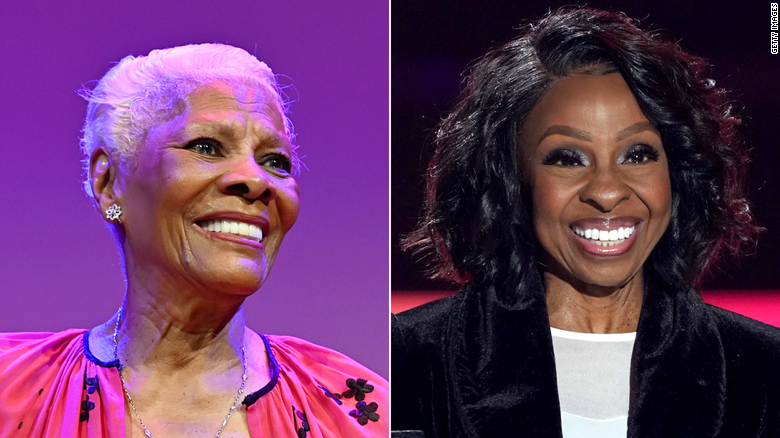 Dionne Warwick pokes fun at being mistaken for Gladys Knight at the US Open