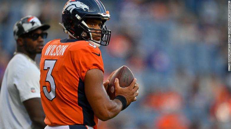 Russell Wilson says he wants to finish his career with the Denver Broncos after signing five-year extension