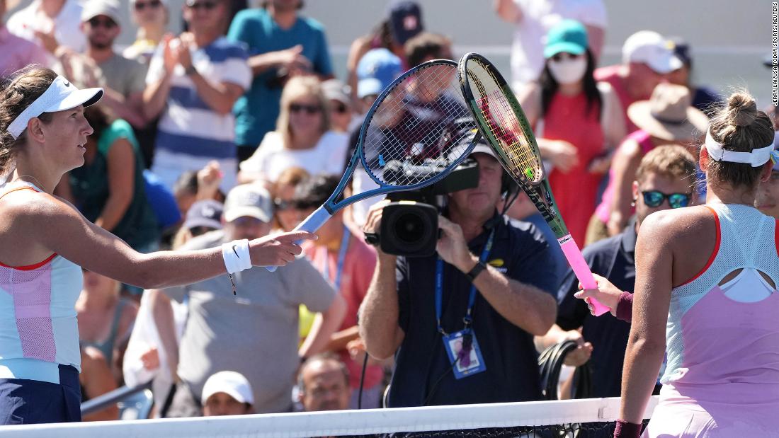 Ukrainian player chooses not to shake hands with Belarusian opponent at US Open