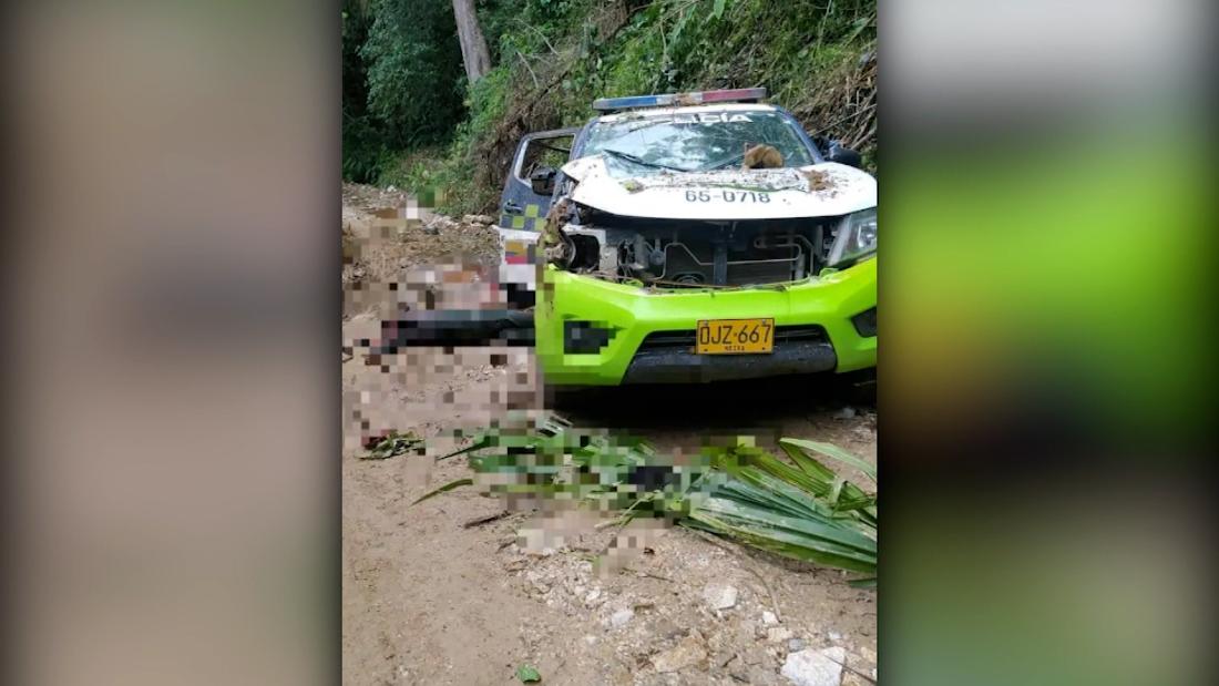 Atentado En Colombia Mueren 8 Policías Tras Ataque Con Explosivos