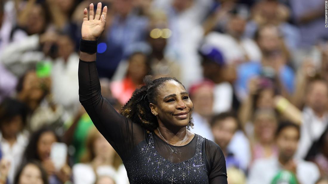 Williams waves to the crowd after losing to Australia&#39;s Ajla Tomljanović in the third round of the US Open on September 2. &quot;Thank you so much. You guys were amazing today,&quot; she told the crowd in an &lt;a href=&quot;https://www.cnn.com/us/live-news/serena-williams-us-open-us-open-09-02-22/h_e7b459b5978272acc01e2ad1b64288b8&quot; target=&quot;_blank&quot;&gt;on-court interview&lt;/a&gt; after the match. &quot;It&#39;s been a fun ride.&quot;