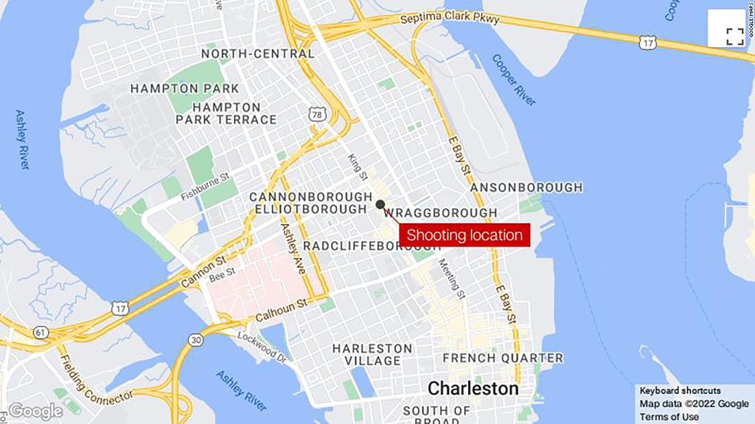 Shooting in downtown Charleston leaves at least six people injured, police say