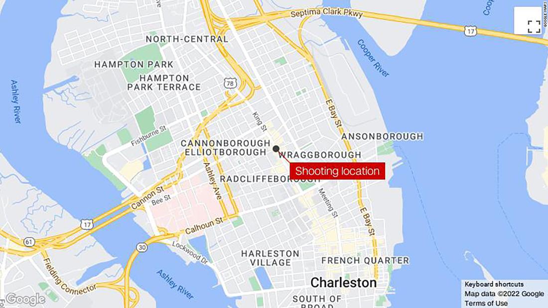 Shooting in downtown Charleston leaves at least 6 people injured, police say