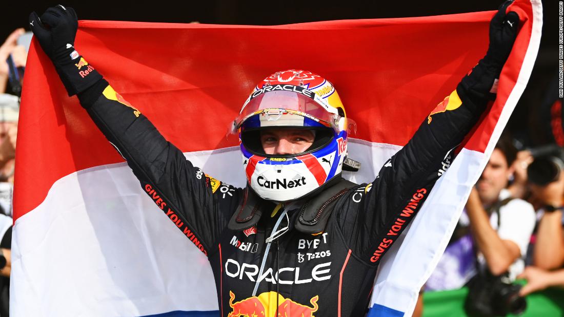 Dutch GP: Max Verstappen strengthens grip on Formula One title with victory on home soil – CNN