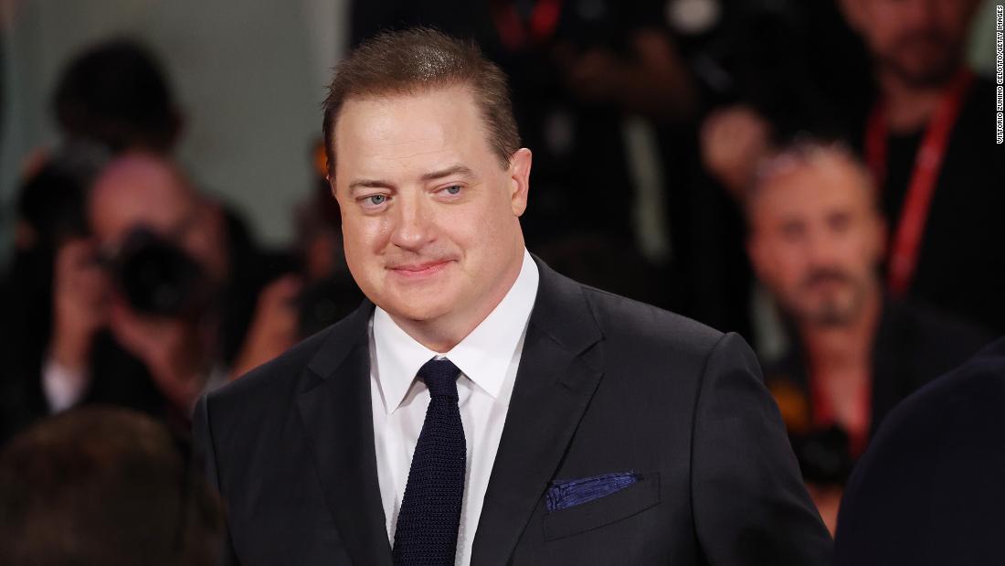 Brendan Fraser gets emotional after 6-minute standing ovation for ‘The Whale’ at Venice Film Festival