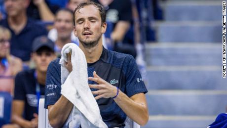 Top player Daniil Medvedev was beaten by Nick Kyrgios at the US Open