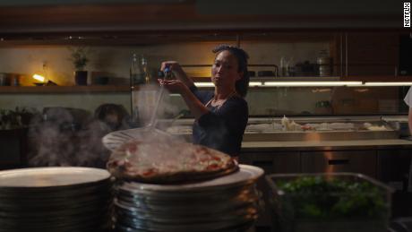 Chef and restaurateur Ann Kim is shown in an episode of "Chef's Table: Pizza" on Netflix. 