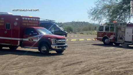 A hiker died from heat exhaustion in Arizona and others were injured as dangerously high temps grip the West