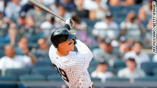 Aaron Judge hits 54th home run of season, tying Yankees record